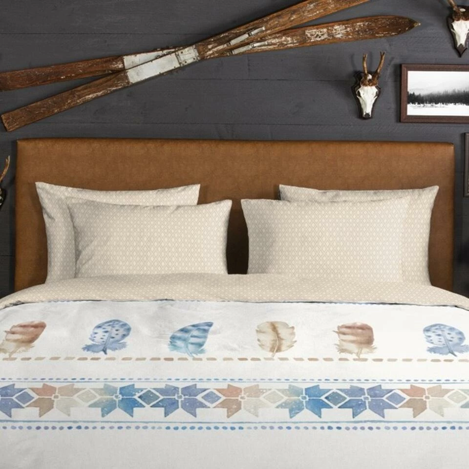 Good Morning Dekbedovertrek "Joy" - Ecru - (240x220 Cm) 6 Good Morning Dekbedovertrek "Joy" - Ecru - (240x220 Cm) - Afbeelding 4