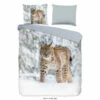Good Morning Dekbedovertrek "Lynx" - Grijs - (240x220 Cm) -Cinderella Winkel 1000065868