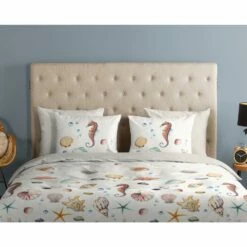 Good Morning Dekbedovertrek "Beachy" - Multi - (200x220 Cm) -Cinderella Winkel 1000065911 0110