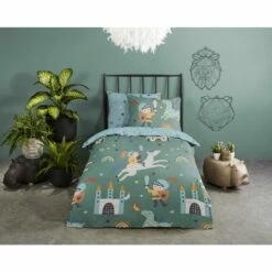 Good Morning Dekbedovertrek "Knights" - Multi - (140x220 Cm) -Cinderella Winkel 1000068630 0101