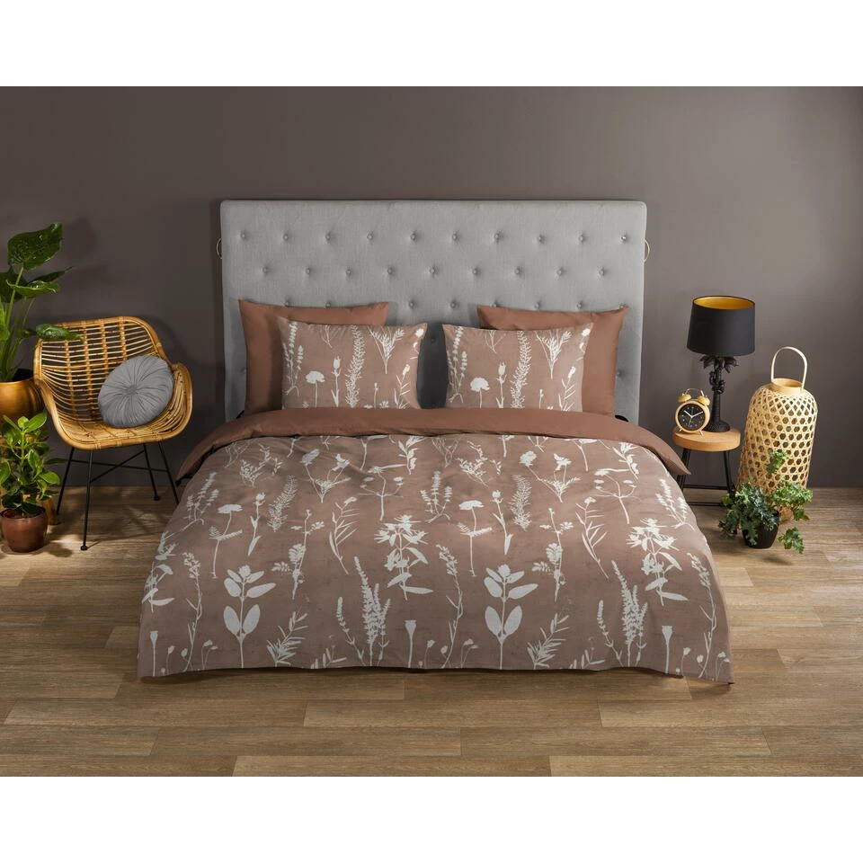 Good Morning Dekbedovertrek "Rav" - Terra - (140x220 Cm) 4 Good Morning Dekbedovertrek "Rav" - Terra - (140x220 Cm) - Afbeelding 2