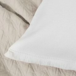 Town & Country Dekbedovertrek Chester Wafel Wit-2-persoons (200 X 200/220 Cm) -Cinderella Winkel 1000071265 0102