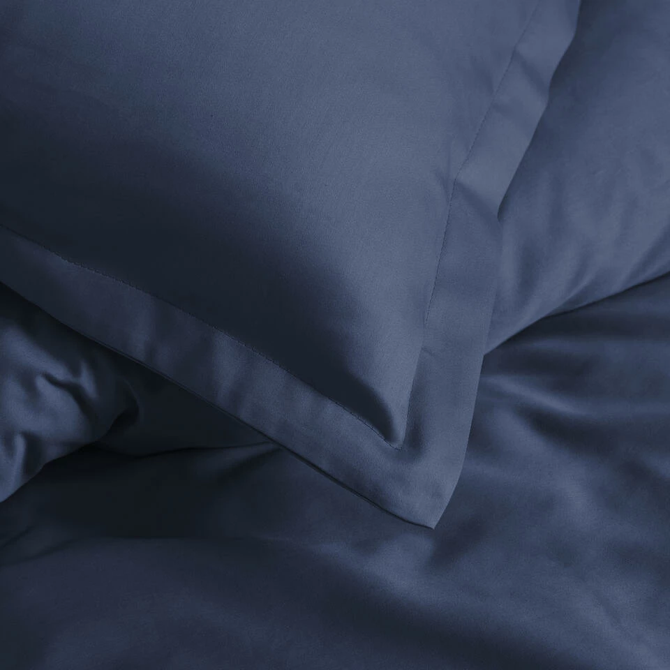Cinderella Sundays - Dekbedovertrek - Satijn - 240x200/220 Cm - Navy 5 Cinderella Sundays - Dekbedovertrek - Satijn - 240x200/220 Cm - Navy - Afbeelding 3