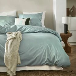 Cinderella Weekend - Dekbedovertrek - Katoen - 240x200/220 Cm - Mineral Green 6 Cinderella Weekend - Dekbedovertrek - Katoen - 240x200/220 Cm - Mineral Green -Cinderella Winkel 1000071969 0101