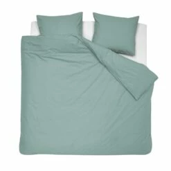 Cinderella Weekend - Dekbedovertrek - Katoen - 260x200/220 Cm - Mineral Green