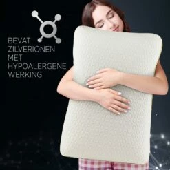 Vitapur Premium Ionity Anatomisch Kussen - 40x60 Cm -Cinderella Winkel 1000080656 0111