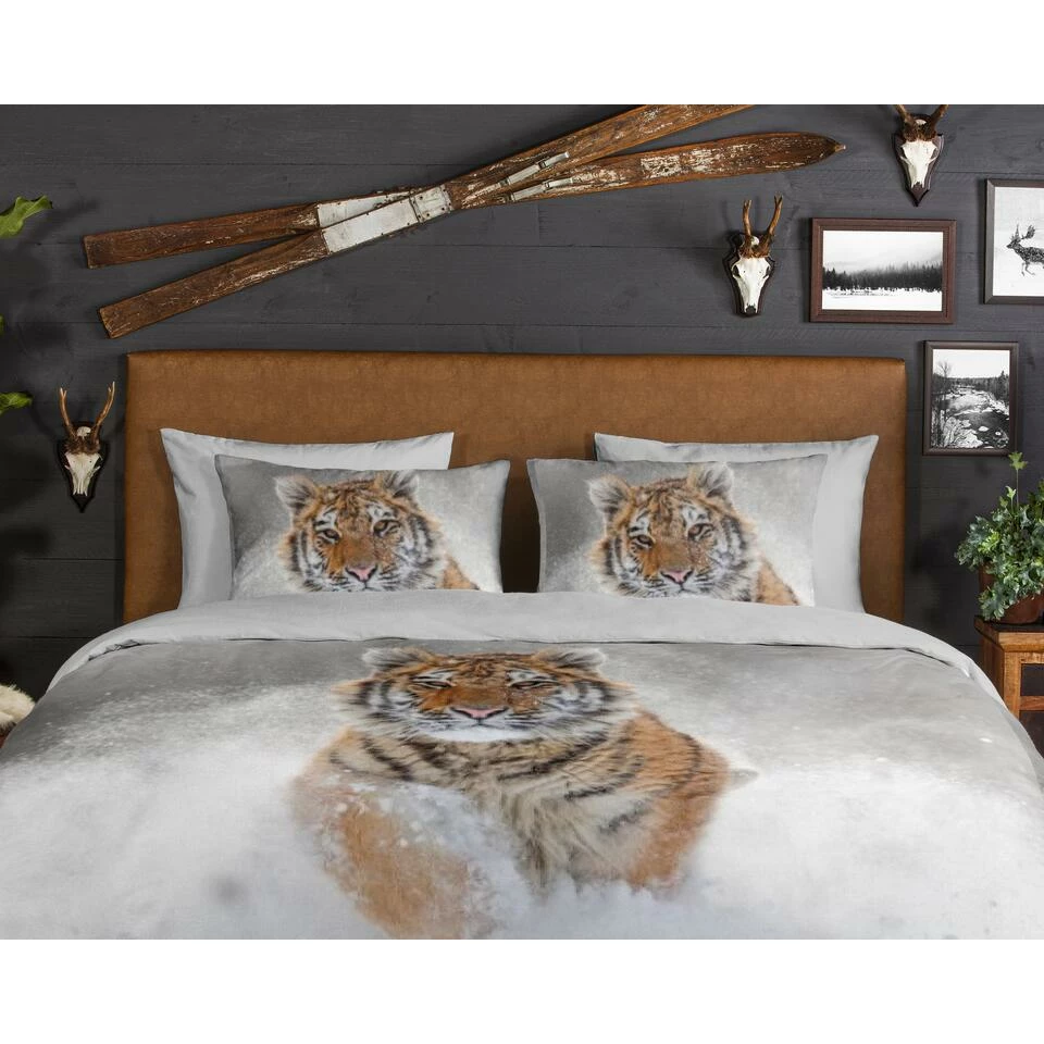 Good Morning Dekbedovertrek "Fleur" - Groen - (200x220 Cm) 6 Good Morning Dekbedovertrek "Fleur" - Groen - (200x220 Cm) - Afbeelding 4