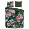 Good Morning Dekbedovertrek "Fleur" - Groen - (200x220 Cm) -Cinderella Winkel 1000080910
