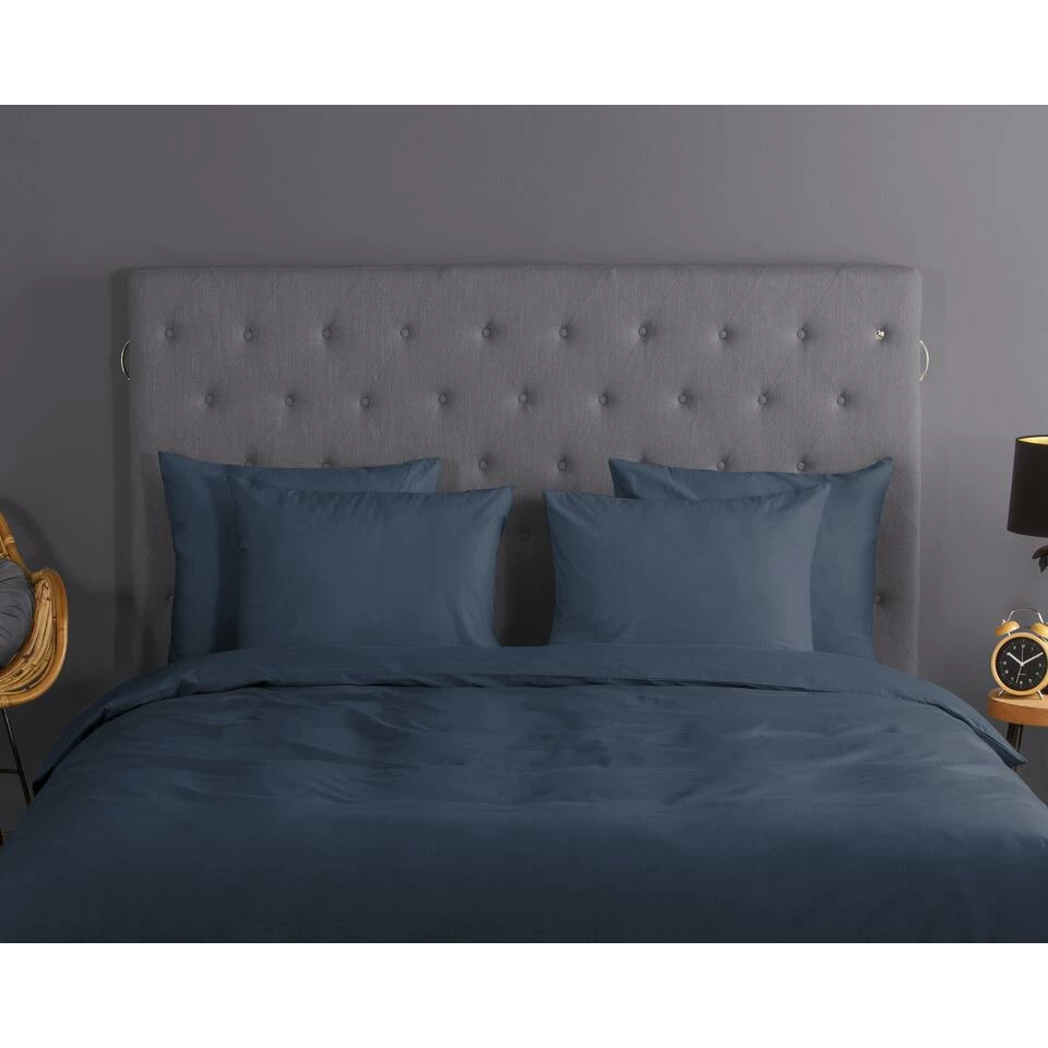 Good Morning Dekbedovertrek "uni Denim" - Blauw - (200x220 Cm) 5 Good Morning Dekbedovertrek "uni Denim" - Blauw - (200x220 Cm) - Afbeelding 3