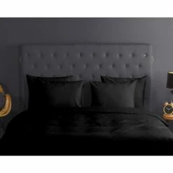 Good Morning Dekbedovertrek "Uni Black" - Zwart - (240x220 Cm) 8 Good Morning Dekbedovertrek "Uni Black" - Zwart - (240x220 Cm) -Cinderella Winkel 1000080914 0110