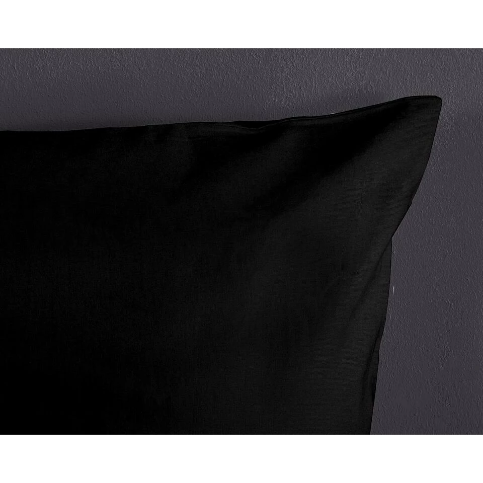 Good Morning Dekbedovertrek "Uni Black" - Zwart - (240x220 Cm) 6 Good Morning Dekbedovertrek "Uni Black" - Zwart - (240x220 Cm) - Afbeelding 4