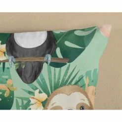 Good Morning Dekbedovertrek "Momo" - Groen - (100x135 Cm) -Cinderella Winkel 1000083119 0111