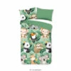 Good Morning Dekbedovertrek "Momo" - Groen - (100x135 Cm) -Cinderella Winkel 1000083119