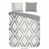 Good Morning Dekbedovertrek "Alice" - Grijs - (240x220 Cm)