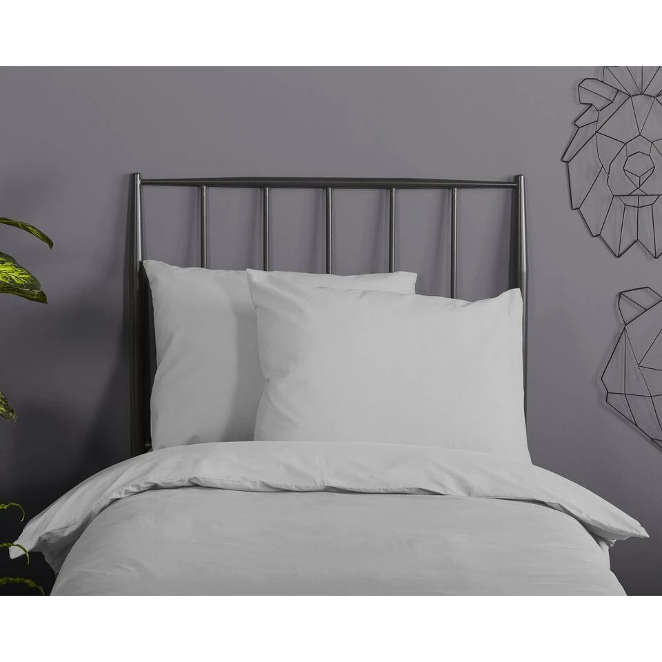 Good Morning Dekbedovertrek "" - Grijs - (100x135 Cm) 5 Good Morning Dekbedovertrek "" - Grijs - (100x135 Cm) - Afbeelding 3