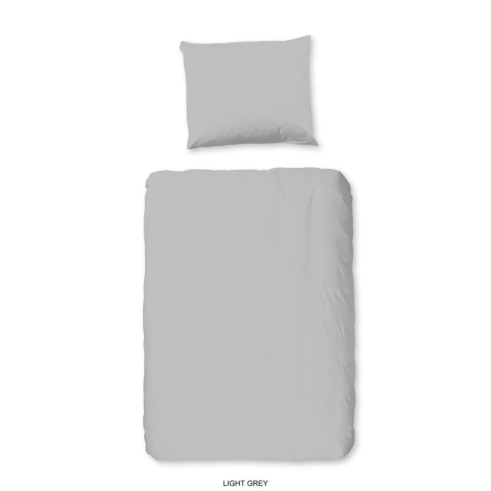 Good Morning Dekbedovertrek "" - Grijs - (100x135 Cm) 3 Good Morning Dekbedovertrek "" - Grijs - (100x135 Cm)