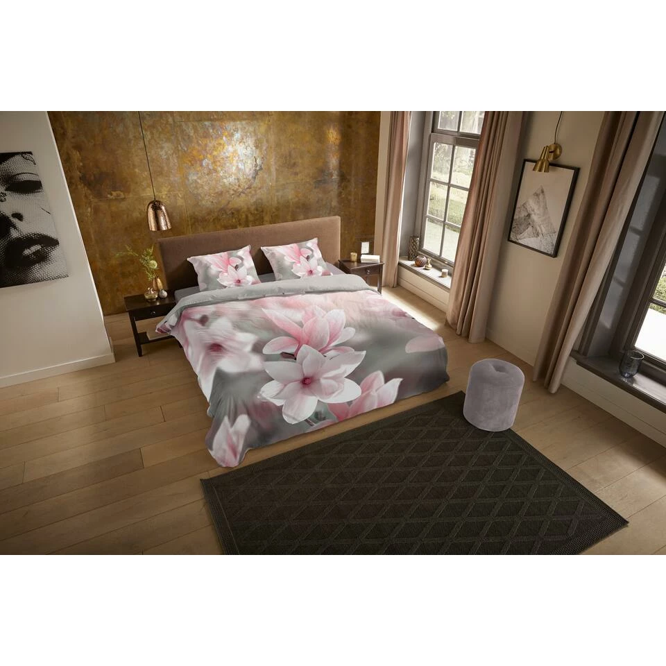 Pure Dekbedovertrek "Magna" - Roze - (140x220 Cm) 4 Pure Dekbedovertrek "Magna" - Roze - (140x220 Cm) - Afbeelding 2