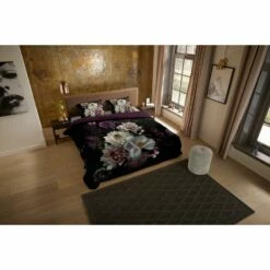 Pure Dekbedovertrek "Marleen" - Bordeaux - (140x220 Cm) -Cinderella Winkel 1000084883 0101