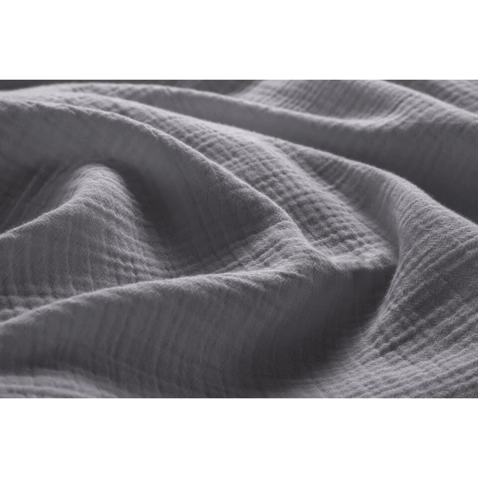 Papillon Dekbedovertrek Rome - 240x200/220 - Grijs 5 Papillon Dekbedovertrek Rome - 240x200/220 - Grijs - Afbeelding 3