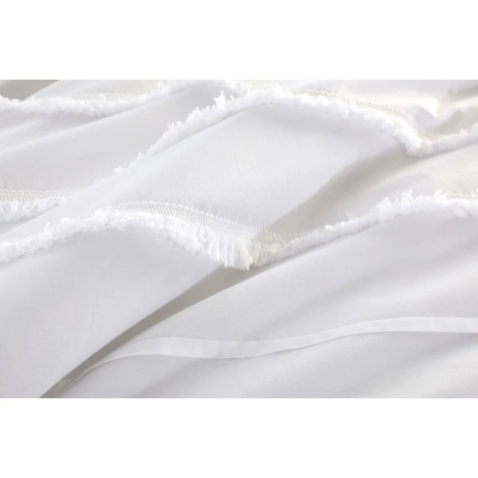 Papillon Dekbedovertrek Lucidia - 240x200/220 - Wit 5 Papillon Dekbedovertrek Lucidia - 240x200/220 - Wit - Afbeelding 3