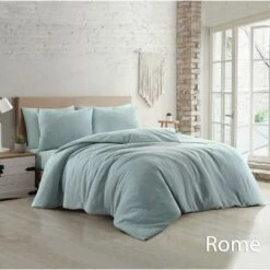Papillon Dekbedovertrek Rome - 200x200/220 - Groen -Cinderella Winkel 1000086664 0101