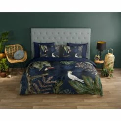 Good Morning Dekbedovertrek "Pango" - Blauw - (240x220 Cm) -Cinderella Winkel 1000091355 0101