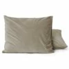 Sleeptime Velvet Kussenslopen Taupe (2-stuks) -Cinderella Winkel 1000091518