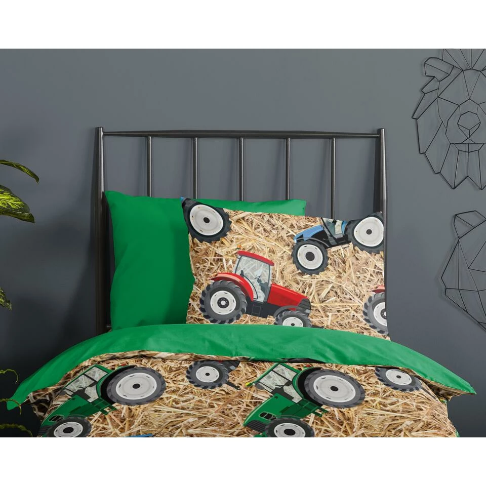 Good Morning Dekbedovertrek "Cas" - Multi - (140x220 Cm) 5 Good Morning Dekbedovertrek "Cas" - Multi - (140x220 Cm) - Afbeelding 3