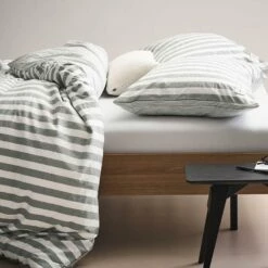 Marc O'Polo Dekbedovertrek Mikkeli Grey-140x200/220 -Cinderella Winkel 1000093528 0102