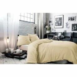BLCKOUT Dekbedovertrek Oslo - 140x200/220 - Lichtgeel 7 BLCKOUT Dekbedovertrek Oslo - 140x200/220 - Lichtgeel -Cinderella Winkel 1000093541 0101