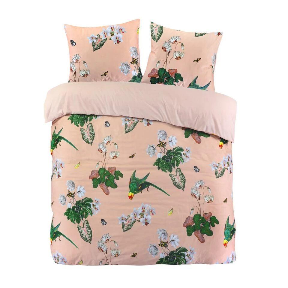 Papillon Dekbedovertrek Parrot - 200x200/220 Cm 3 Papillon Dekbedovertrek Parrot - 200x200/220 Cm