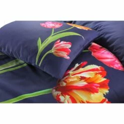 Papillon Dekbedovertrek Tulips - 200x200/220 Cm - Navy -Cinderella Winkel 1000093565 0103