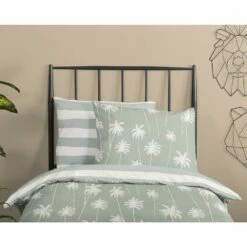 Good Morning Dekbedovertrek "Summer" - Groen - (120x150 Cm) -Cinderella Winkel 1000094412 0110