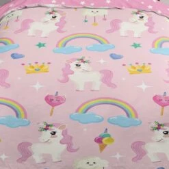 Good Morning Dekbedovertrek "Unilove" - Roze - (120x150 Cm) -Cinderella Winkel 1000094416 0102