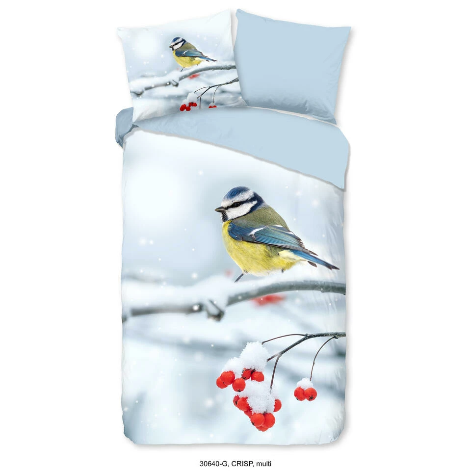 Good Morning Dekbedovertrek "Crisp" - Multi - (140x220 Cm) 3 Good Morning Dekbedovertrek "Crisp" - Multi - (140x220 Cm)