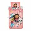 Gabby's Poppenhuis Dekbedovertrek Music - Eenpersoons - 140 X 200 Cm - Katoen -Cinderella Winkel 1000095915