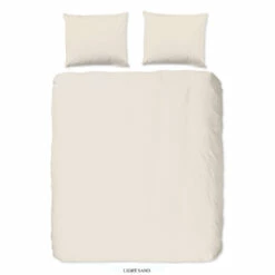 HIP Dekbedovertrek "" - Zand - (200x220 Cm)