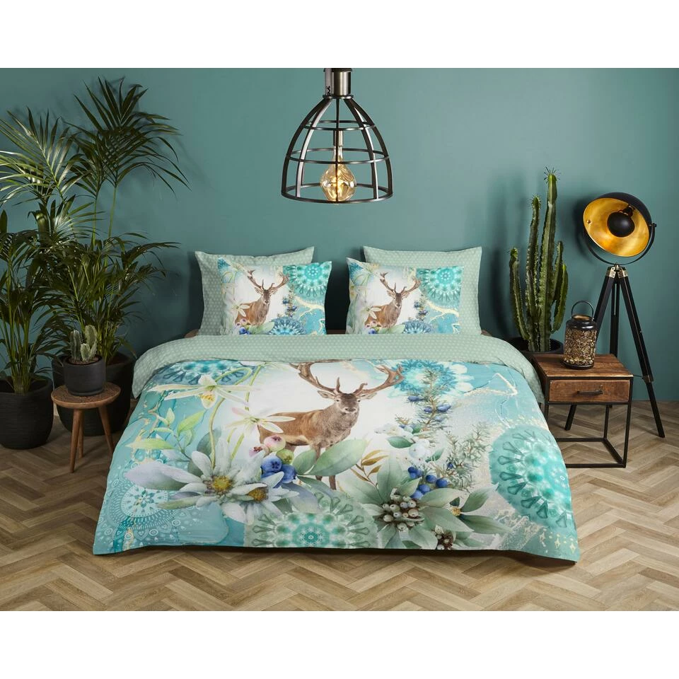 HIP Dekbedovertrek "Xela" - Multi - (140x220 Cm) 4 HIP Dekbedovertrek "Xela" - Multi - (140x220 Cm) - Afbeelding 2