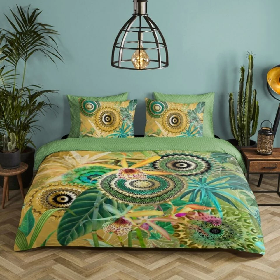 HIP Dekbedovertrek "Yissa" - Multi - (140x220 Cm) 4 HIP Dekbedovertrek "Yissa" - Multi - (140x220 Cm) - Afbeelding 2