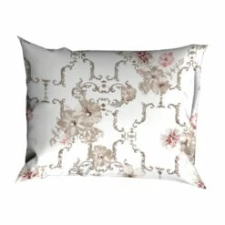 Satin D'Or Dekbedovertrek Viola Rose Taupe-140x200/220 -Cinderella Winkel 1000097718 0101