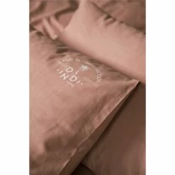 Dindi Home - Dekbedovertrek Plain Beauty - 260x220 Cm - Terra -Cinderella Winkel 1000098635 0101