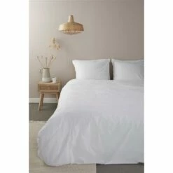 Ambiante Dekbedovertrek Bamboo Uni White-2-persoons (200 X 200/220 Cm) -Cinderella Winkel 1000098853 0102