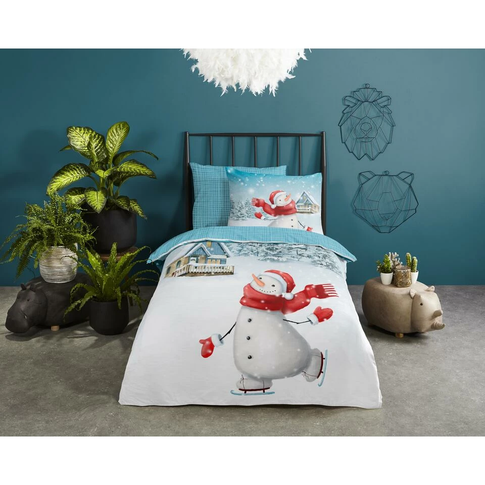 Good Morning Dekbedovertrek "Showman" - Multi - (140x220 Cm) 4 Good Morning Dekbedovertrek "Showman" - Multi - (140x220 Cm) - Afbeelding 2