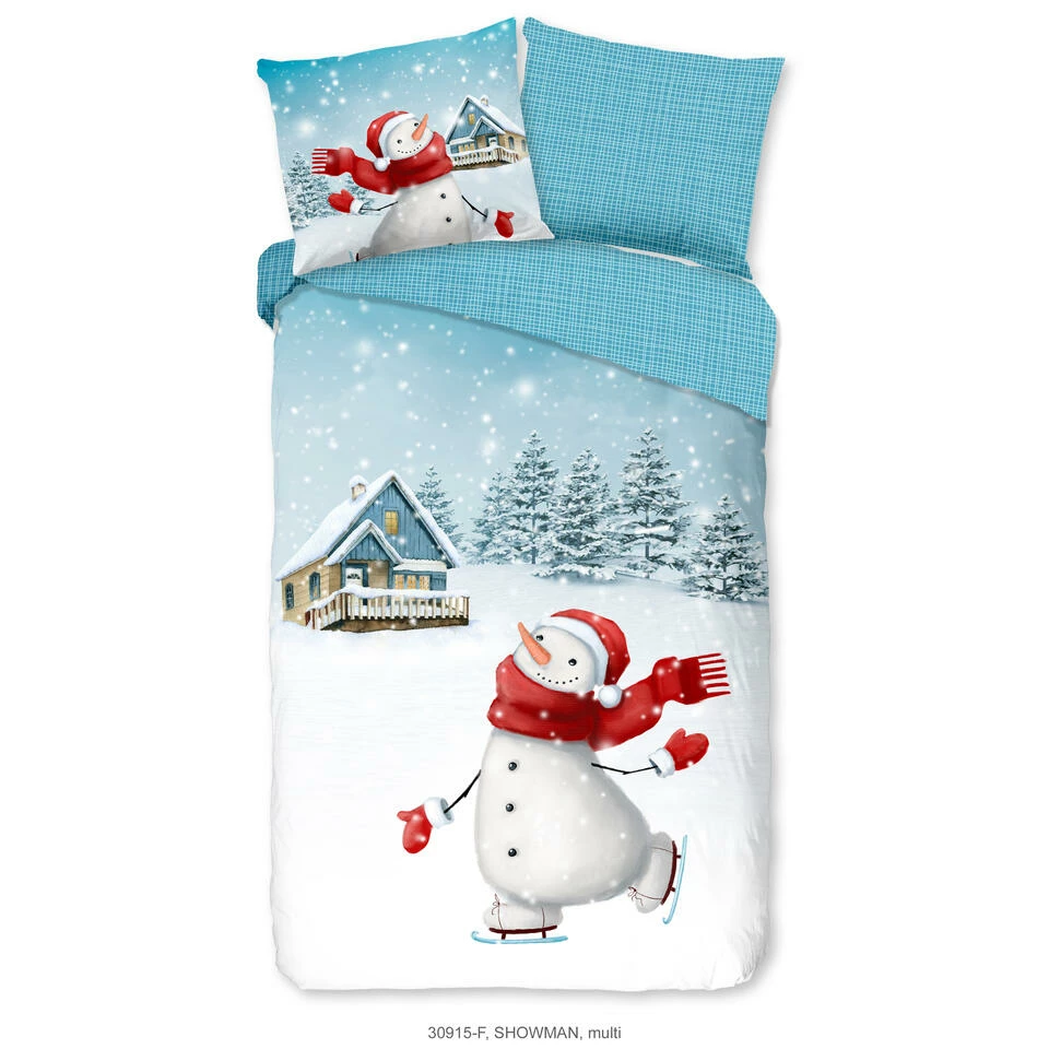 Good Morning Dekbedovertrek "Showman" - Multi - (140x220 Cm) 3 Good Morning Dekbedovertrek "Showman" - Multi - (140x220 Cm)