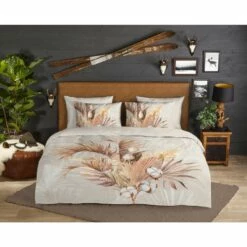 Good Morning Dekbedovertrek "Gia" - Zand - (140x220 Cm) 7 Good Morning Dekbedovertrek "Gia" - Zand - (140x220 Cm) -Cinderella Winkel 1000099005 0101