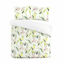 Papillon Dekbedovertrek Burung - 200x200/220 Cm - Multikleur