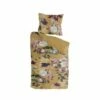 Byrklund - Dekbedovertrek Flowers United - 140x220 Cm - Okergeel -Cinderella Winkel 1142543142