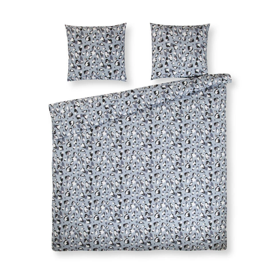 Day Dream Dekbedovertrek Famke - 200x200/220 Cm - Blauw 3 Day Dream Dekbedovertrek Famke - 200x200/220 Cm - Blauw