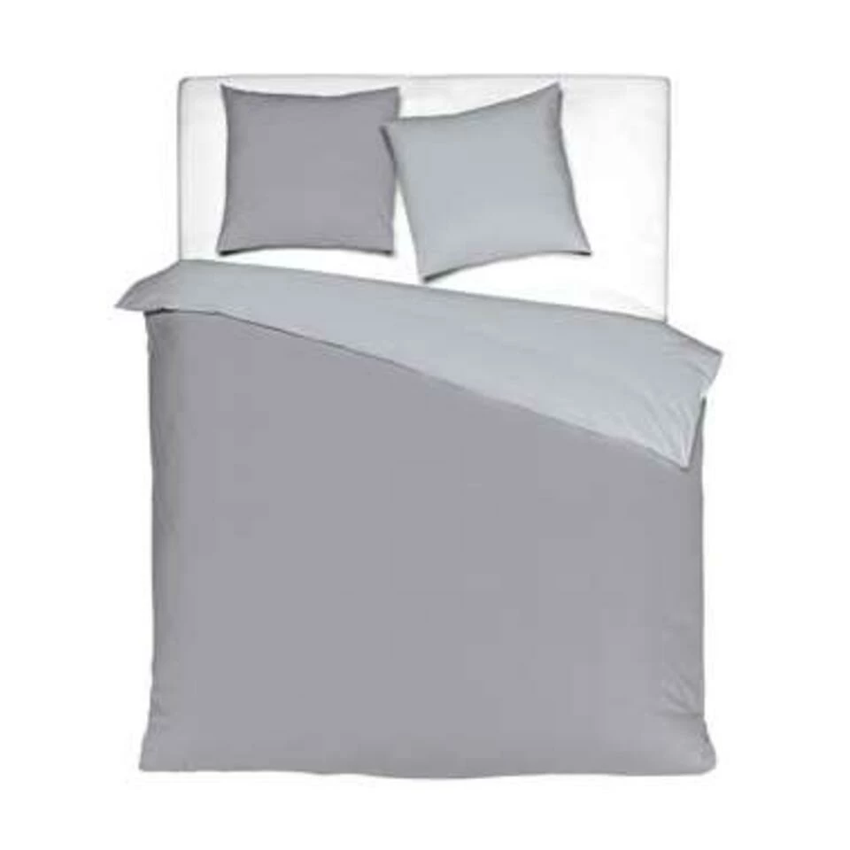 Mistral Home Dekbedovertrek 100% Gewassen Katoen Grijs 240x220 Cm 3 Mistral Home Dekbedovertrek 100% Gewassen Katoen Grijs 240x220 Cm