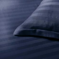 Papillon Dekbedovertrek Satijn Streep - 200x200/220 Cm - Blauw 7 Papillon Dekbedovertrek Satijn Streep - 200x200/220 Cm - Blauw -Cinderella Winkel 1188944406 0102